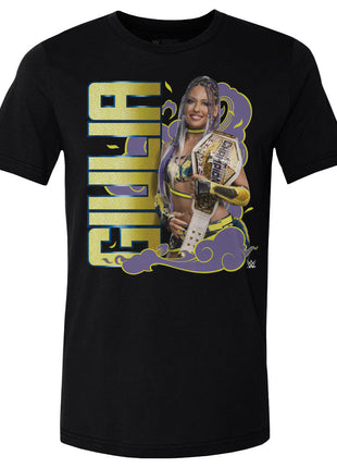 Giulia Smoke Men's WWE Cotton T-Shirt