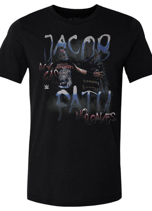 Jacob Fatu Grunge Men's WWE Cotton T-Shirt