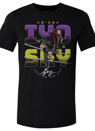 Iyo Sky Ropes WWE Men's Cotton T-Shirt