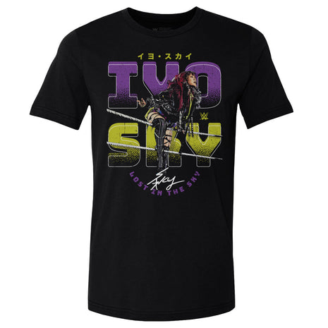 Iyo Sky Ropes WWE Men's Cotton T-Shirt