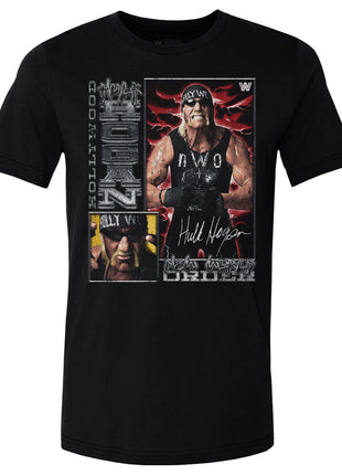 Hulk Hogan nWo Vintage Card Men's WWE Cotton T-Shirt