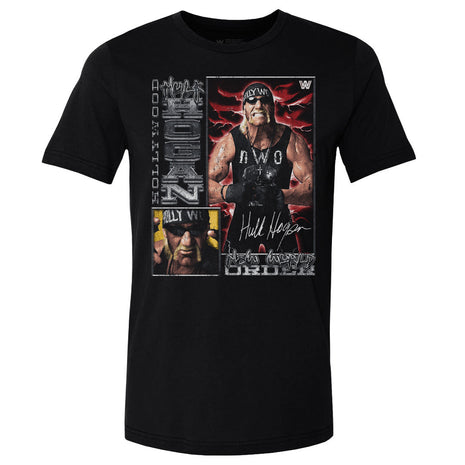 Hulk Hogan nWo Vintage Card Men's WWE Cotton T-Shirt