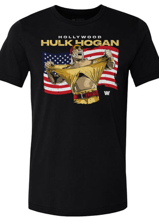 Hulk Hogan Hollywood Flag WHT