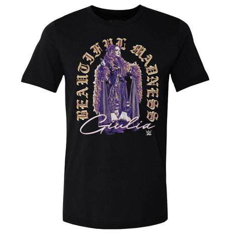 Giulia Beautiful Madness Old English Men's WWE Cotton T-Shirt