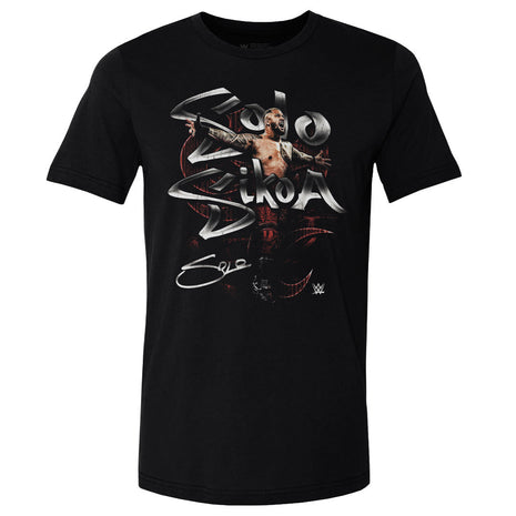 Solo Sikoa Grunge Men's WWE Cotton T-Shirt