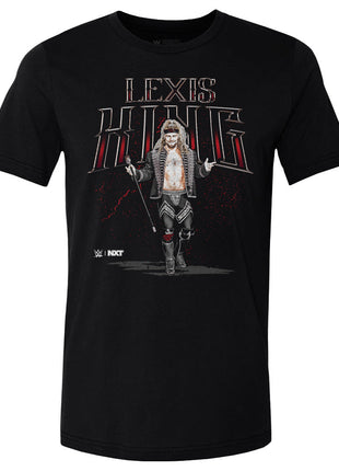 Lexis King Superstar Name Men's WWE Cotton T-Shirt