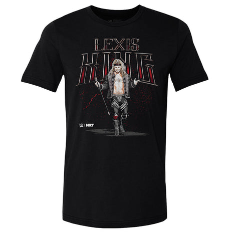 Lexis King Superstar Name Men's WWE Cotton T-Shirt