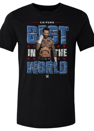 CM Punk Gritty WWE Men's Cotton T-Shirt