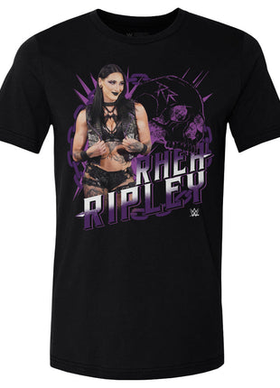 Rhea Ripley Skull Men's WWE Cotton T-Shirt