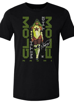Naomi Glow With The Flow Pose WWE Men's Cotton T-Shirt