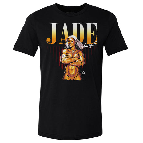 Jade Cargill Pose WWE Men's Cotton T-Shirt