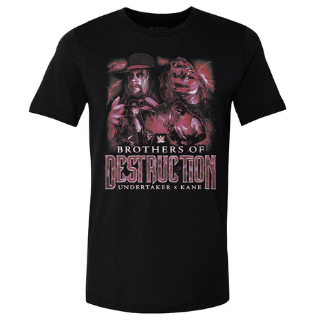Undertaker & Kane Brothers Of Destruction Vintage Men's WWE Cotton T-Shirt