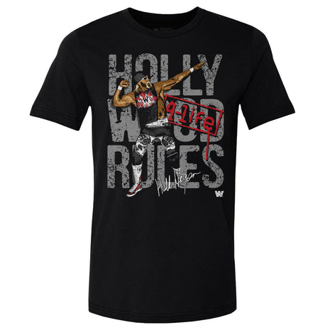 Camiseta de algodón para hombre de Hulk Hogan Hollywood 4-Life WWE