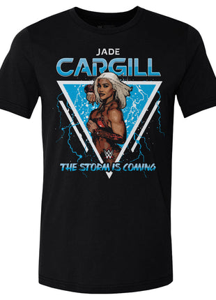 Jade Cargill Storm Is Coming Men's WWE Cotton T-Shirt