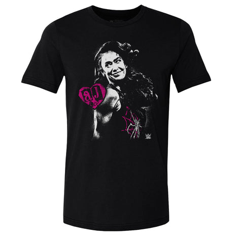 AJ Lee Silhouette Men's WWE Cotton T-Shirt