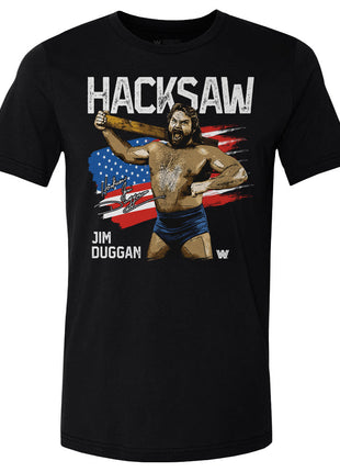 Hacksaw Jim Duggen Flag WHT