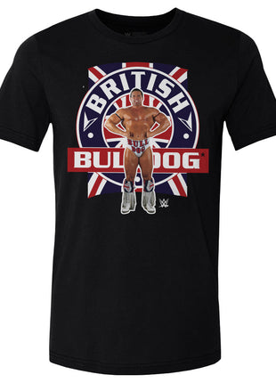 British Bulldog Flag Pose WHT