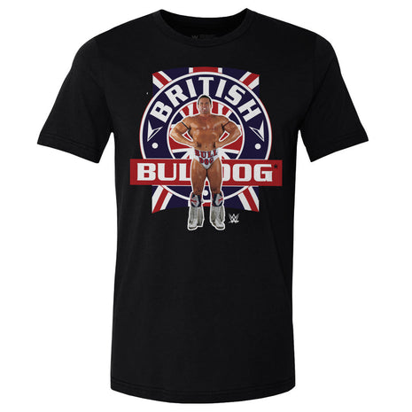 British Bulldog Flag Pose WHT
