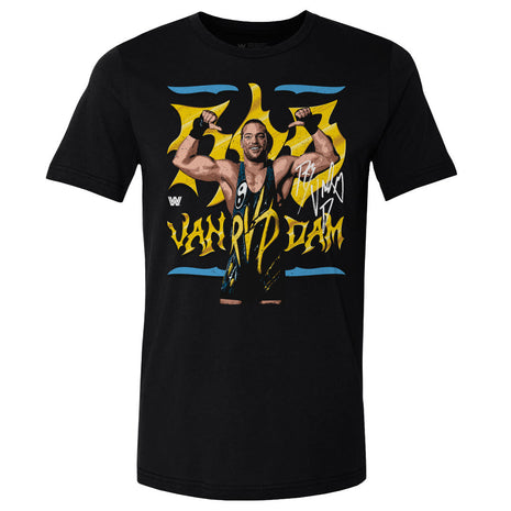 Rob Van Dam Pose WWE Men's Cotton T-Shirt