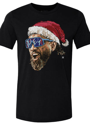 Jey Uso YEET Santa Hat Men's WWE Cotton T-Shirt