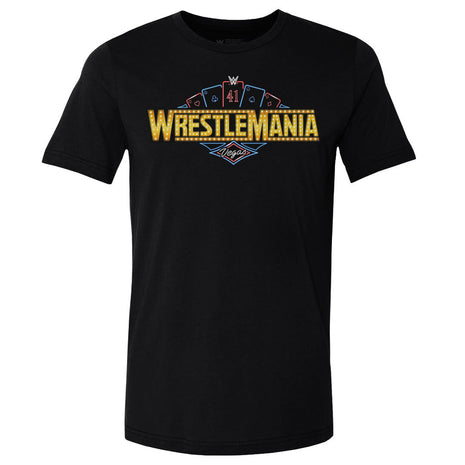 Wrestlemania 41 Las Vegas Logo WHT