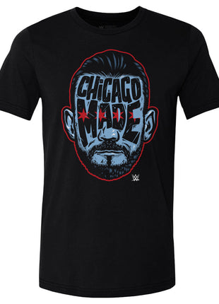 CM Punk Silhouette Men's WWE Cotton T-Shirt