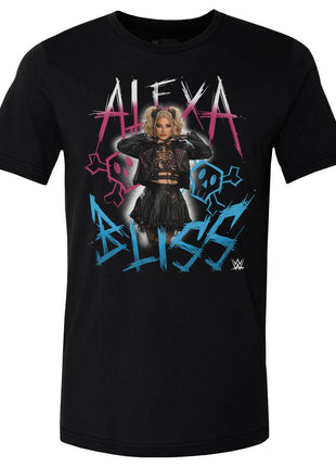 Alexa Bliss Skulls Men's WWE Cotton T-Shirt