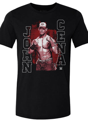 John Cena Red Monochrome WWE Men's Cotton T-Shirt