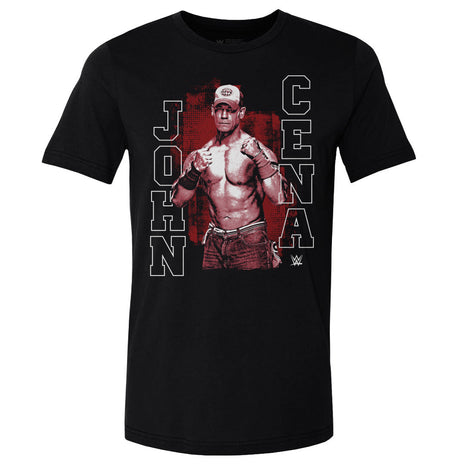 John Cena Red Monochrome WWE Men's Cotton T-Shirt