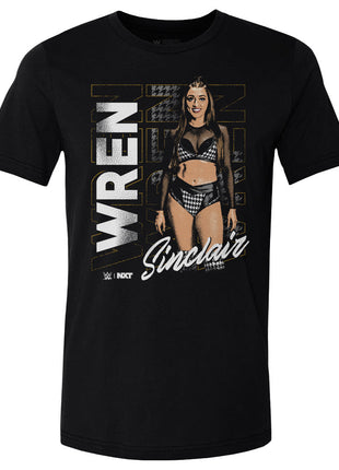Wren Sinclair Vertical Name Men's WWE Cotton T-Shirt