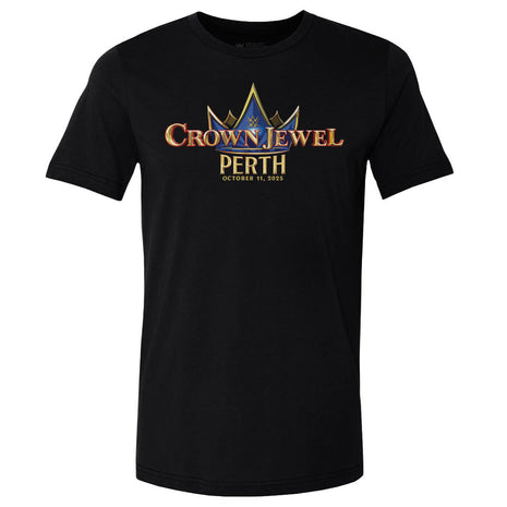 WWE Crown Jewel Perth 2025 Men's WWE Cotton T-Shirt
