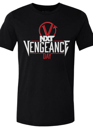 WWE Vengeance Day 2023 Logo Men's WWE Cotton T-Shirt