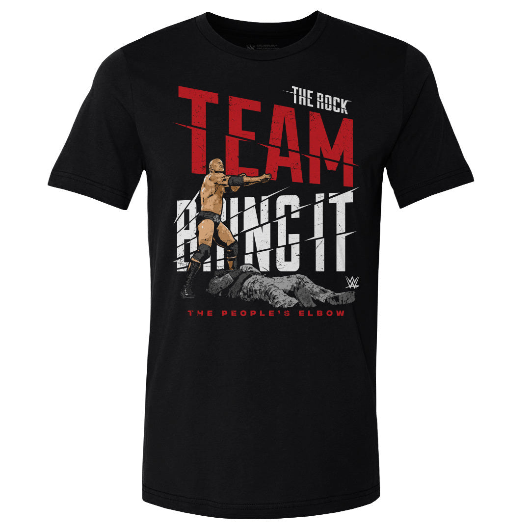 The Rocking Team The Rock Team Bring It WHT – Signed By Superstars