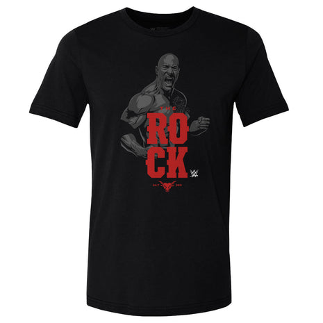 The Rock Vector WWE Men's Cotton T-Shirt