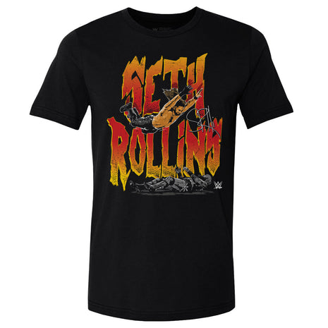 Seth Rollins Splash WWE Men's Cotton T-Shirt