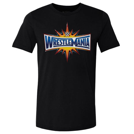 WWE WrestleMania 2017 Logo Men's WWE Cotton T-Shirt