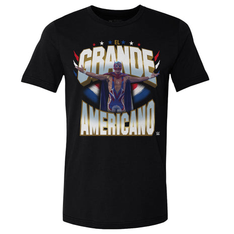 El Grande Americano WWE Stars & Stripes Men's WWE Cotton T-Shirt