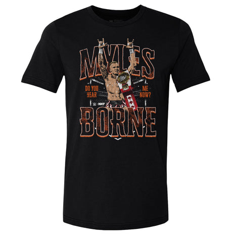 Myles Borne WWE Do You Hear Me Now Men's WWE Cotton T-Shirt