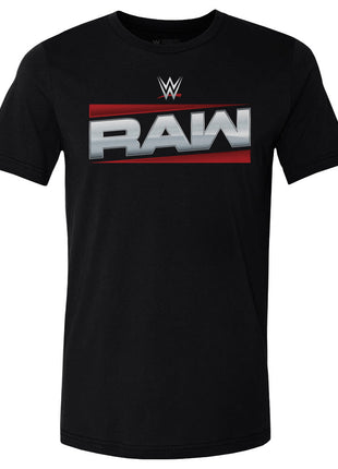 WWE Raw Logo WWE Men's Cotton T-Shirt