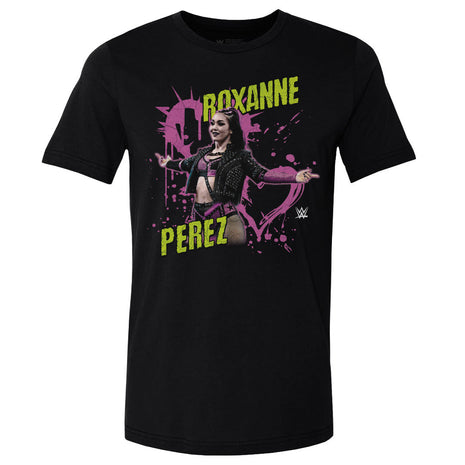 Roxanne Perez Hearts Men's WWE Cotton T-Shirt