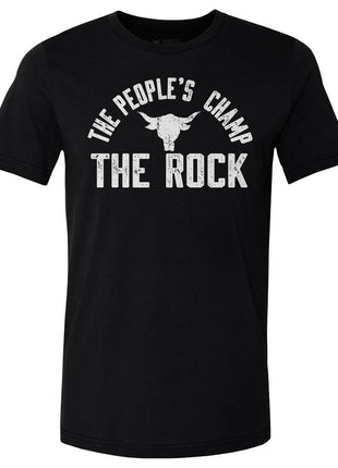 The Rock The People's Champ Logo WHT