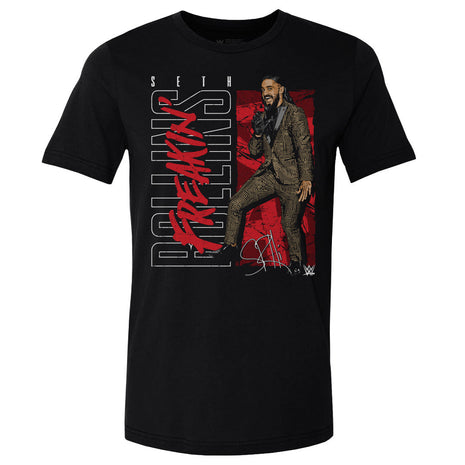 Seth Rollins Vertical WWE Men's Cotton T-Shirt