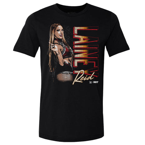 Lainey Reid Vertical Name Men's WWE Cotton T-Shirt