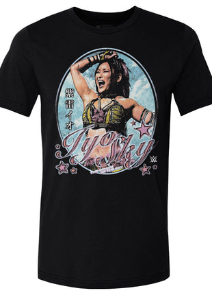 Iyo Sky Grunge Frame Men's WWE Cotton T-Shirt