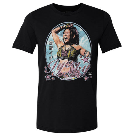 Iyo Sky Grunge Frame Men's WWE Cotton T-Shirt