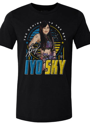 Iyo Sky The Genius Of The Sky Men's WWE Cotton T-Shirt