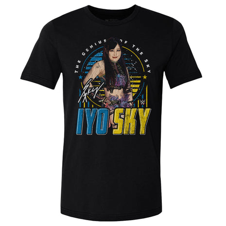 Iyo Sky The Genius Of The Sky Men's WWE Cotton T-Shirt