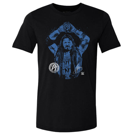 A.J. Styles WWE Splatter Men's WWE Cotton T-Shirt