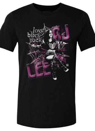 AJ Lee Spider Web Men's WWE Cotton T-Shirt