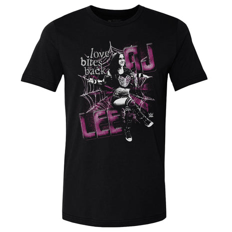 AJ Lee Spider Web Men's WWE Cotton T-Shirt